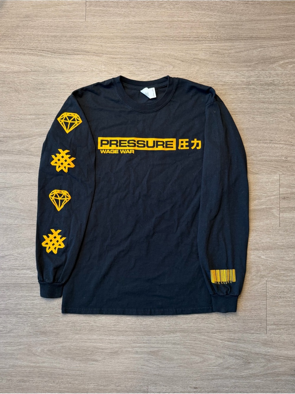 Wage War Black Long Sleeve Tee